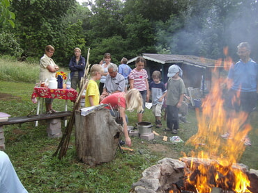 Wanderung mit Lagerfeuer 2011